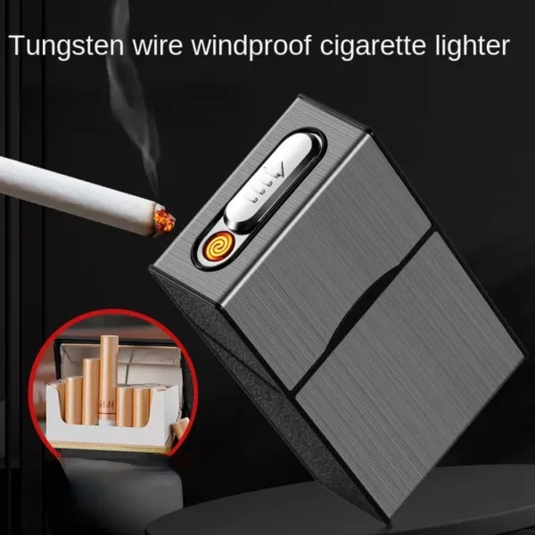 Lighter with case