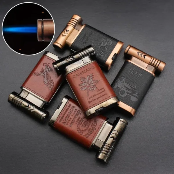 Leather Style Cigarette Lighter