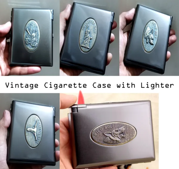 Cigarette Case with lighter